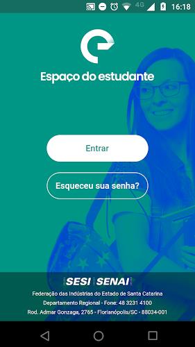 Espaço do Estudante SESI SENAI Screenshot1