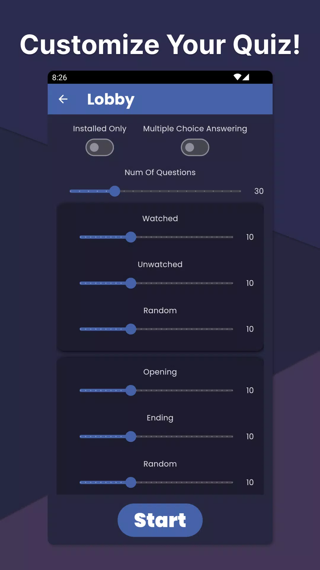 Anime Song Quiz Screenshot1