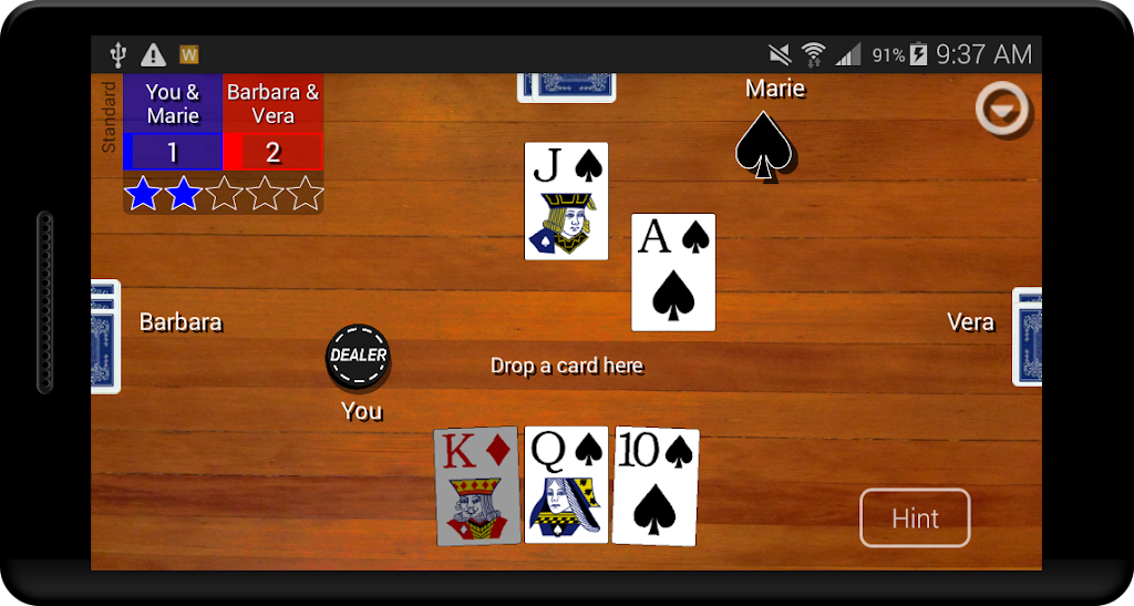 Euchre Card Classic Screenshot2