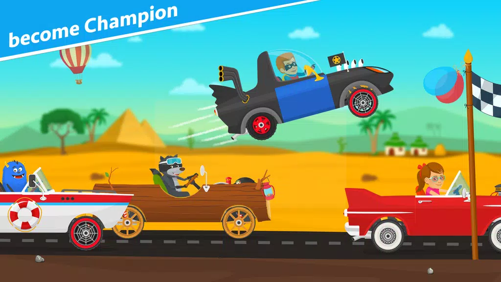 Racing car games for kids 2-5 Screenshot3
