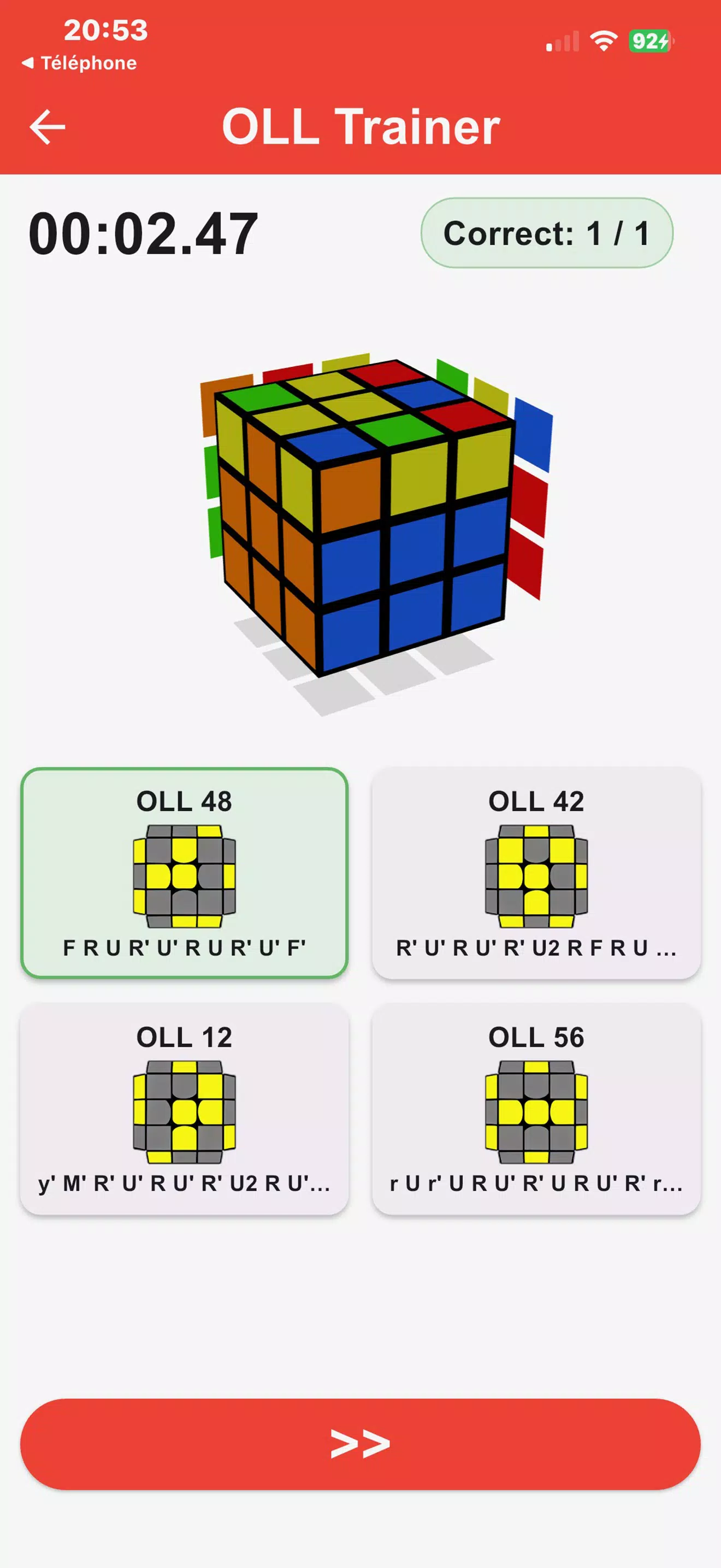 CFOPTrainer Screenshot7