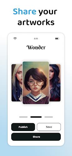 Wonder - AI Art Generator Screenshot5