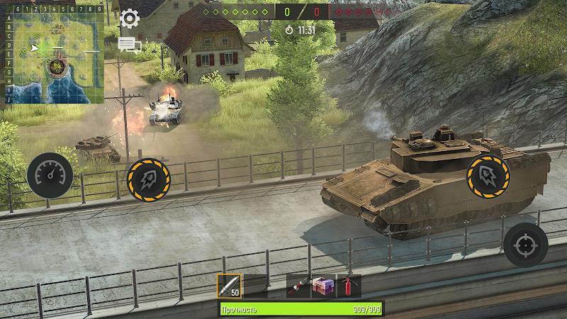 War of Tanks: World Thunder Screenshot7