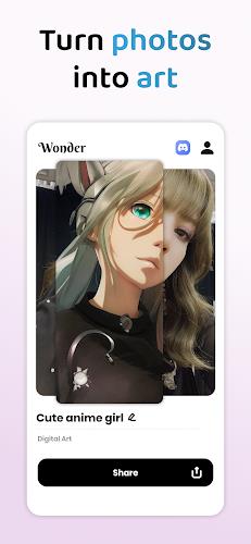 Wonder - AI Art Generator Screenshot8