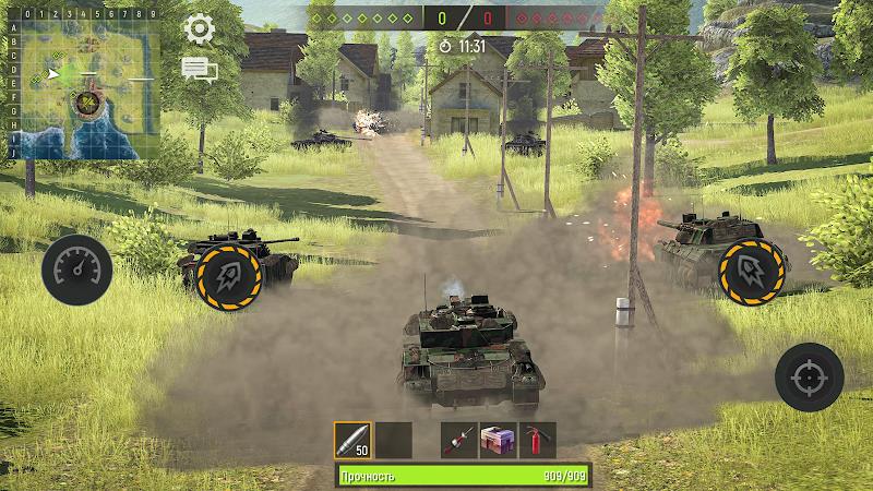 War of Tanks: World Thunder Screenshot4