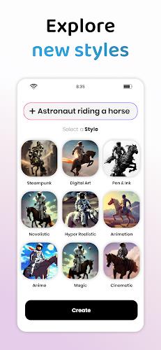 Wonder - AI Art Generator Screenshot4