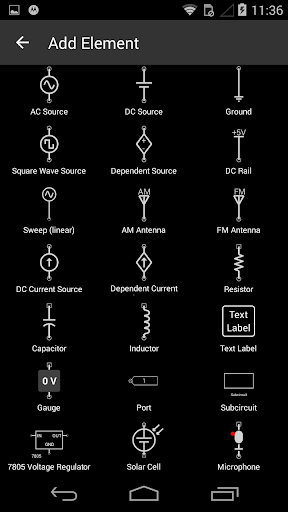 iCircuit Electronics Simulator Screenshot7
