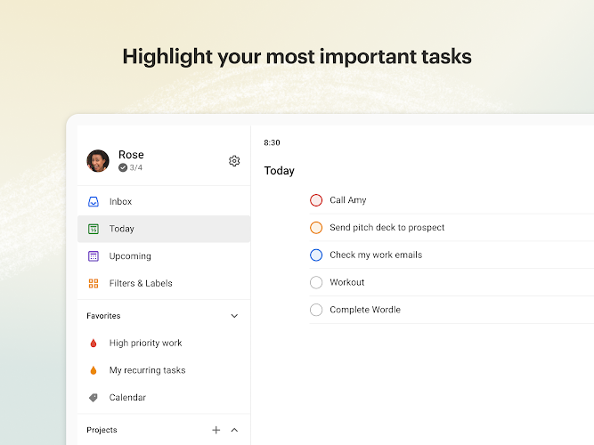 Todoist: to-do list & planner Screenshot9