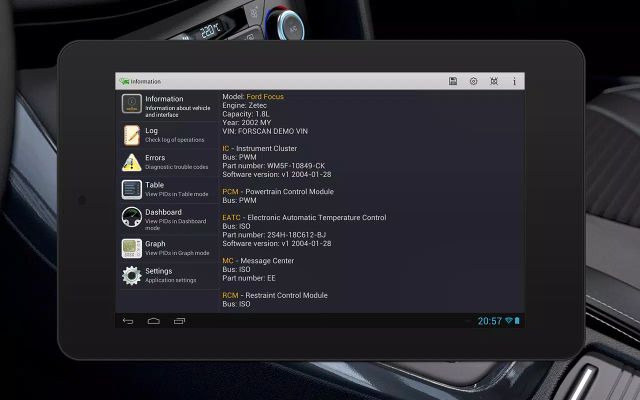 FORScan Lite Screenshot7