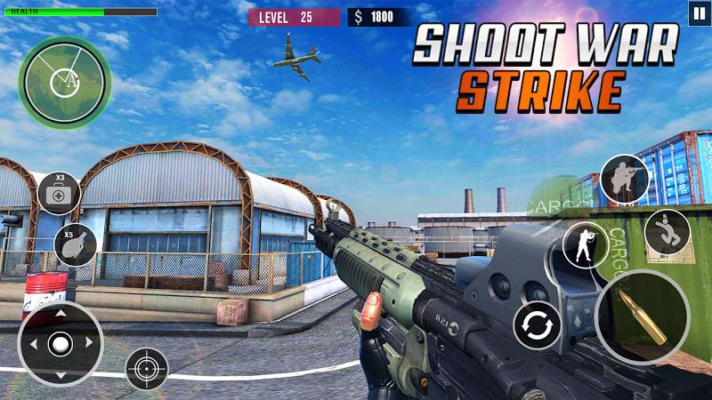 Shoot War Strike : fps Ops Screenshot5