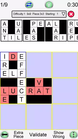 Jigsaw Crossword Screenshot1