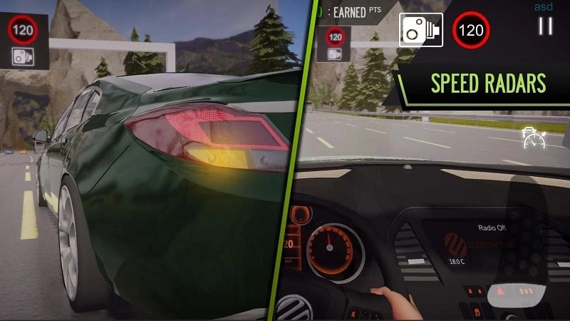 POV Car Driving Screenshot2