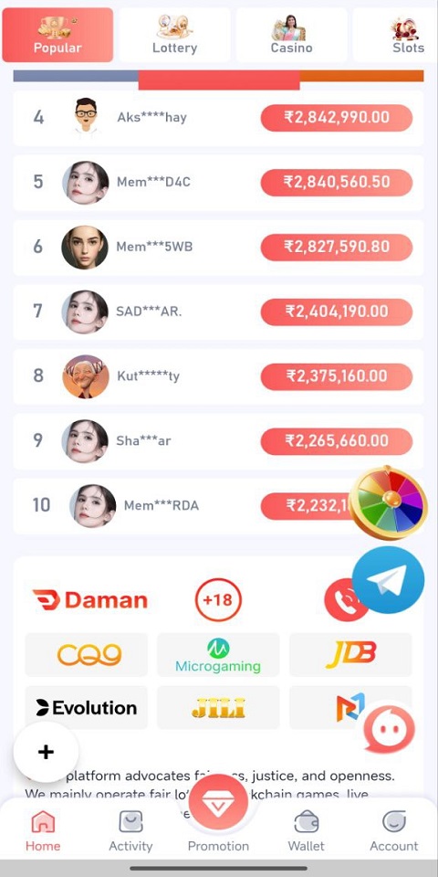 Thrill Casino Game Club Screenshot4