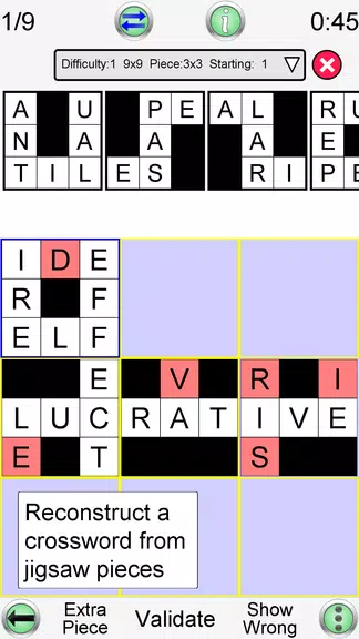 Jigsaw Crossword Screenshot2