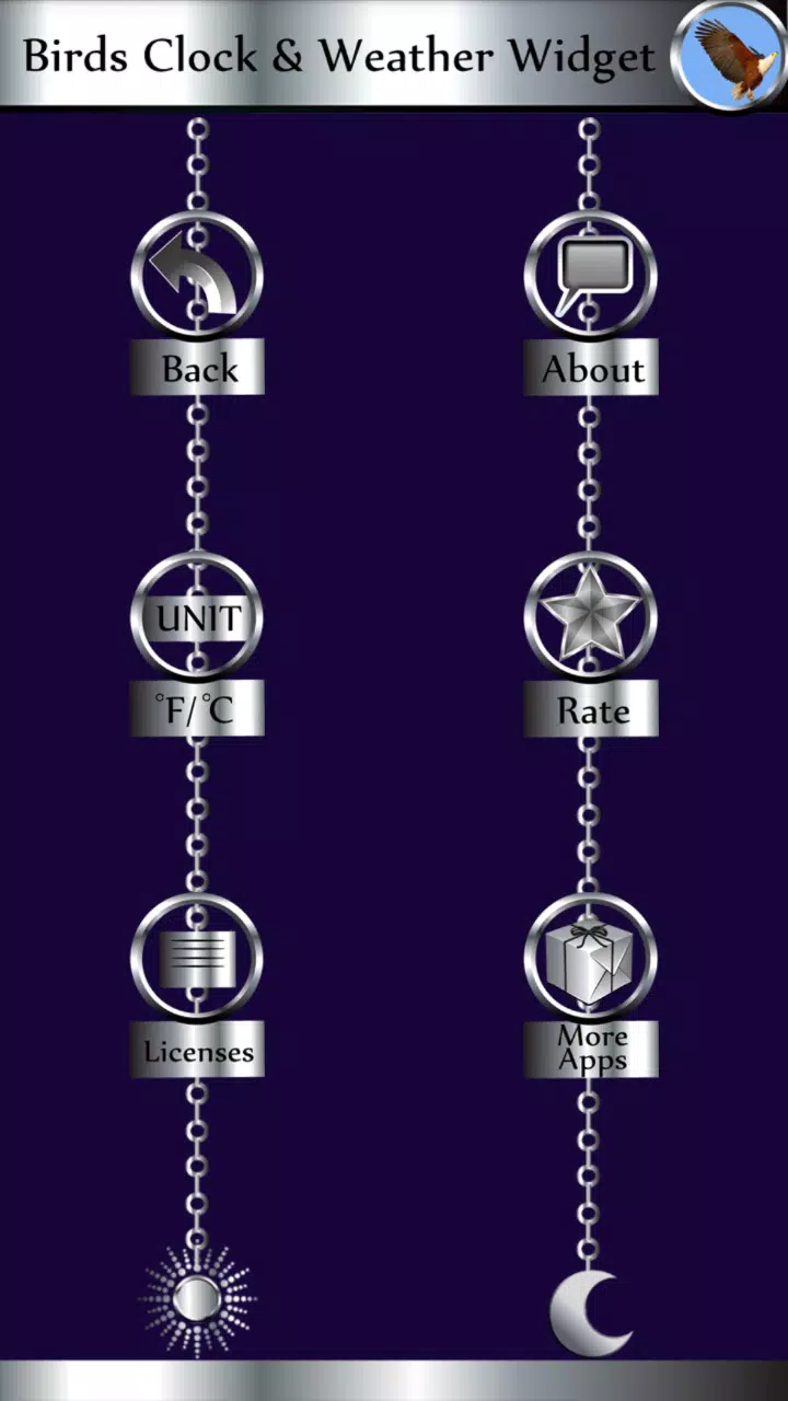 Birds Clock & Weather Widget Screenshot8