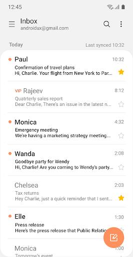 Samsung Email Screenshot4