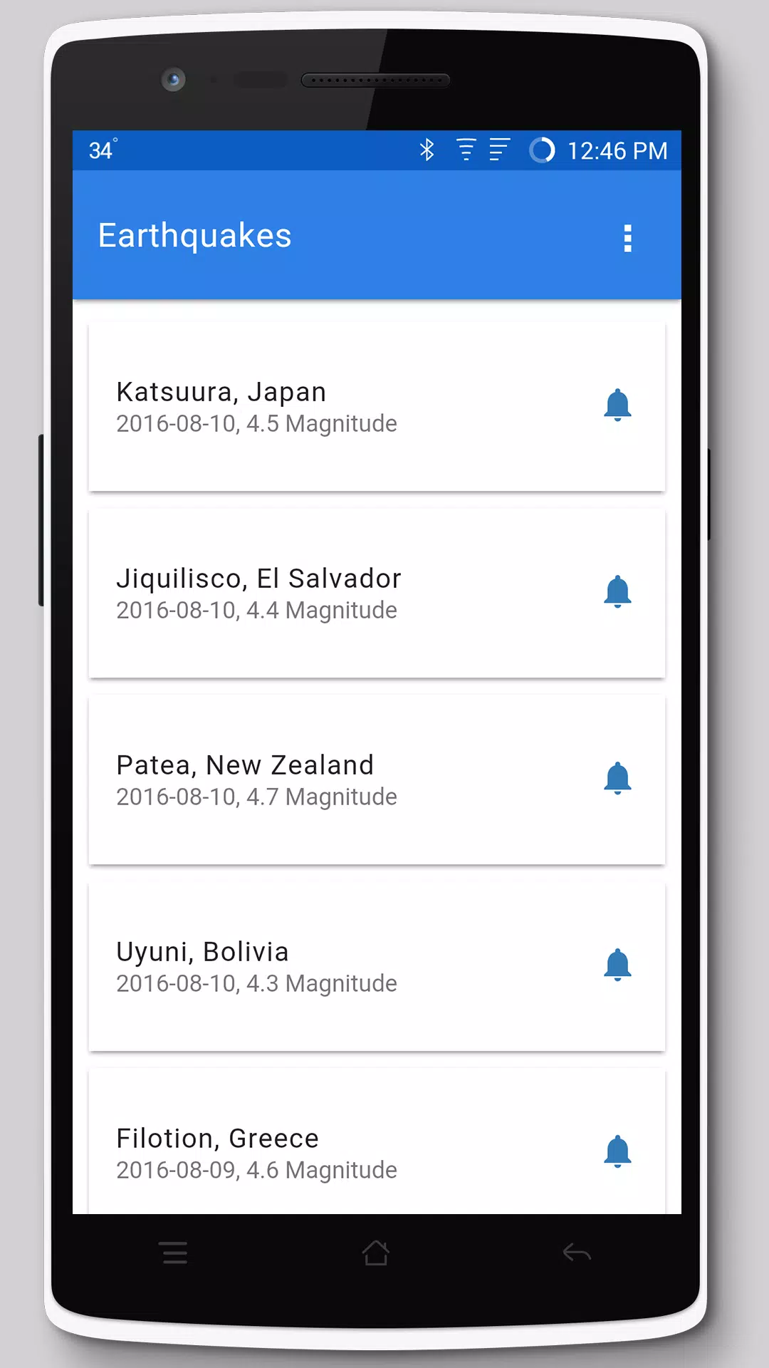 Earthquakes Screenshot1