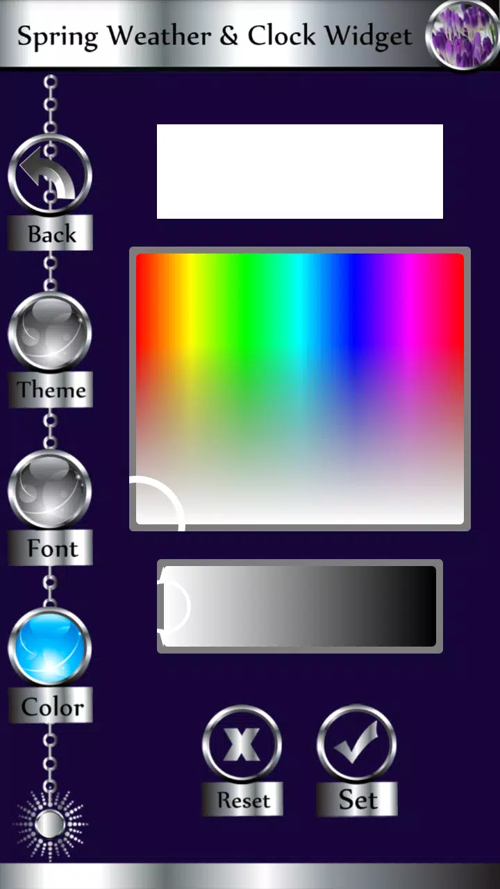 Spring Weather & Clock Widget Screenshot6