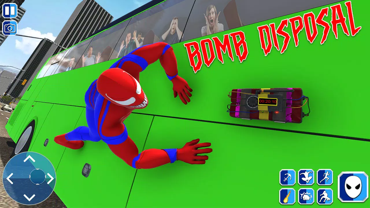 Black Spider Rope Hero Screenshot8