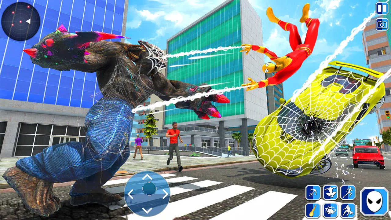 Black Spider Rope Hero Screenshot4