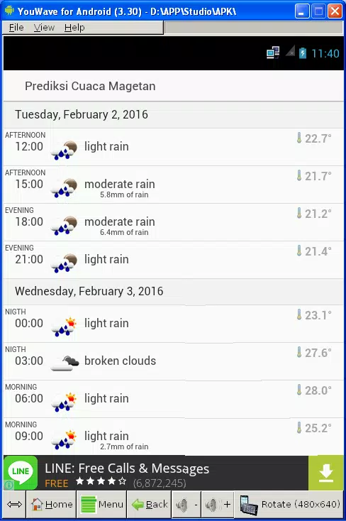 Prediksi Cuaca Magetan Screenshot1