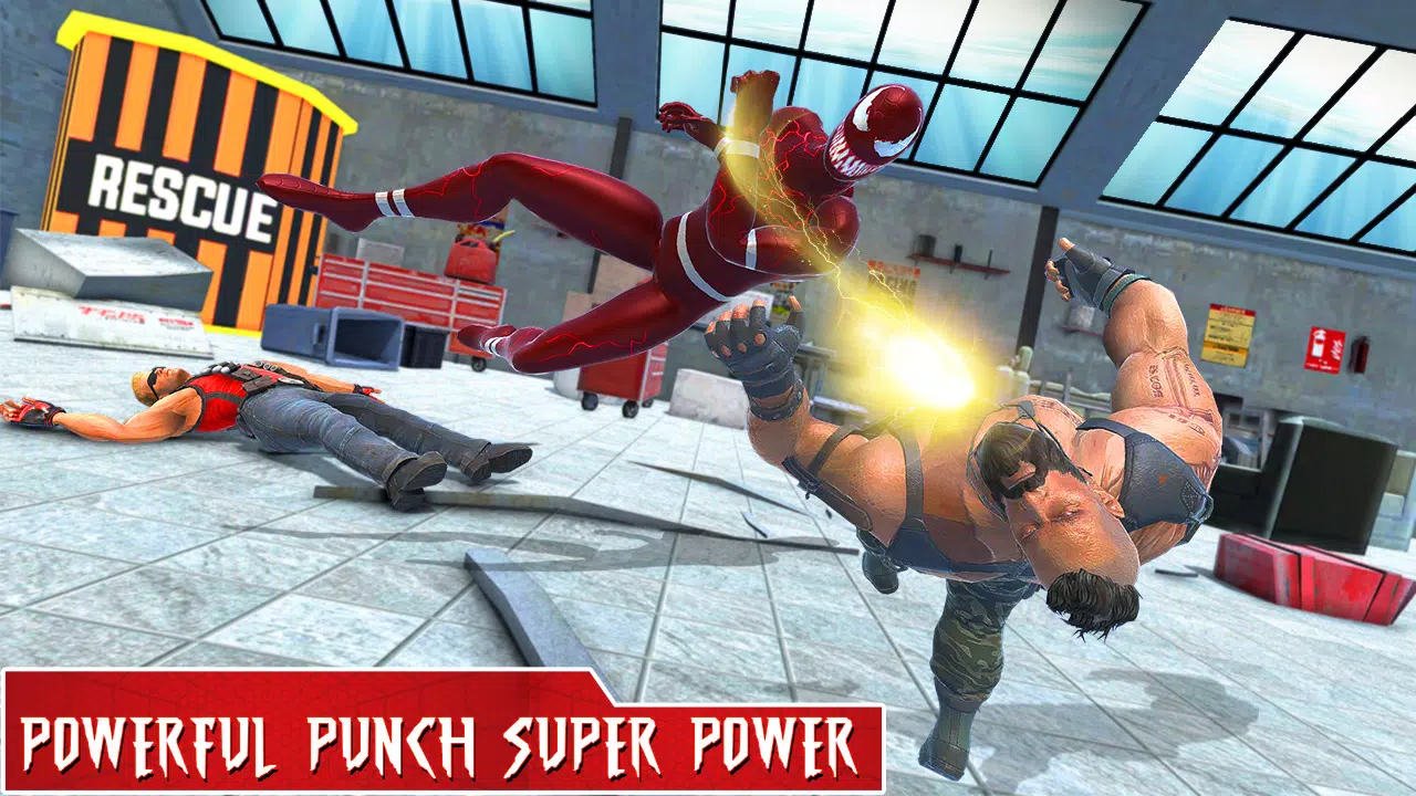 Black Spider Rope Hero Screenshot5