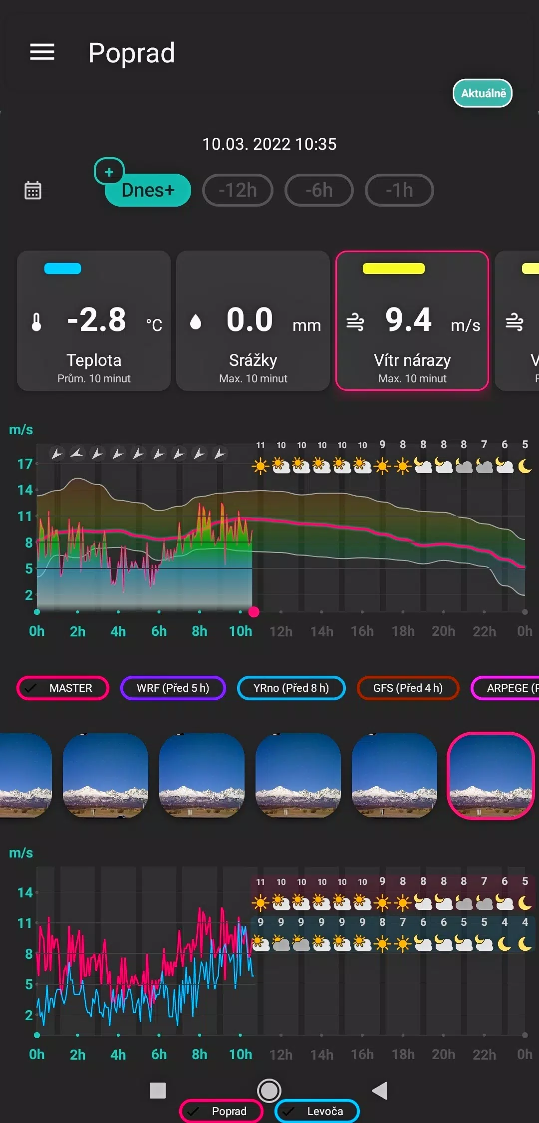 Počasí Meteo Screenshot5