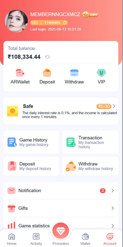 N8 Casino Game Link Screenshot3