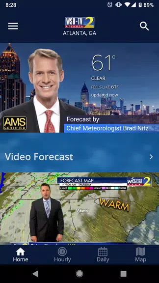 WSB-TV Channel 2 Weather Screenshot2