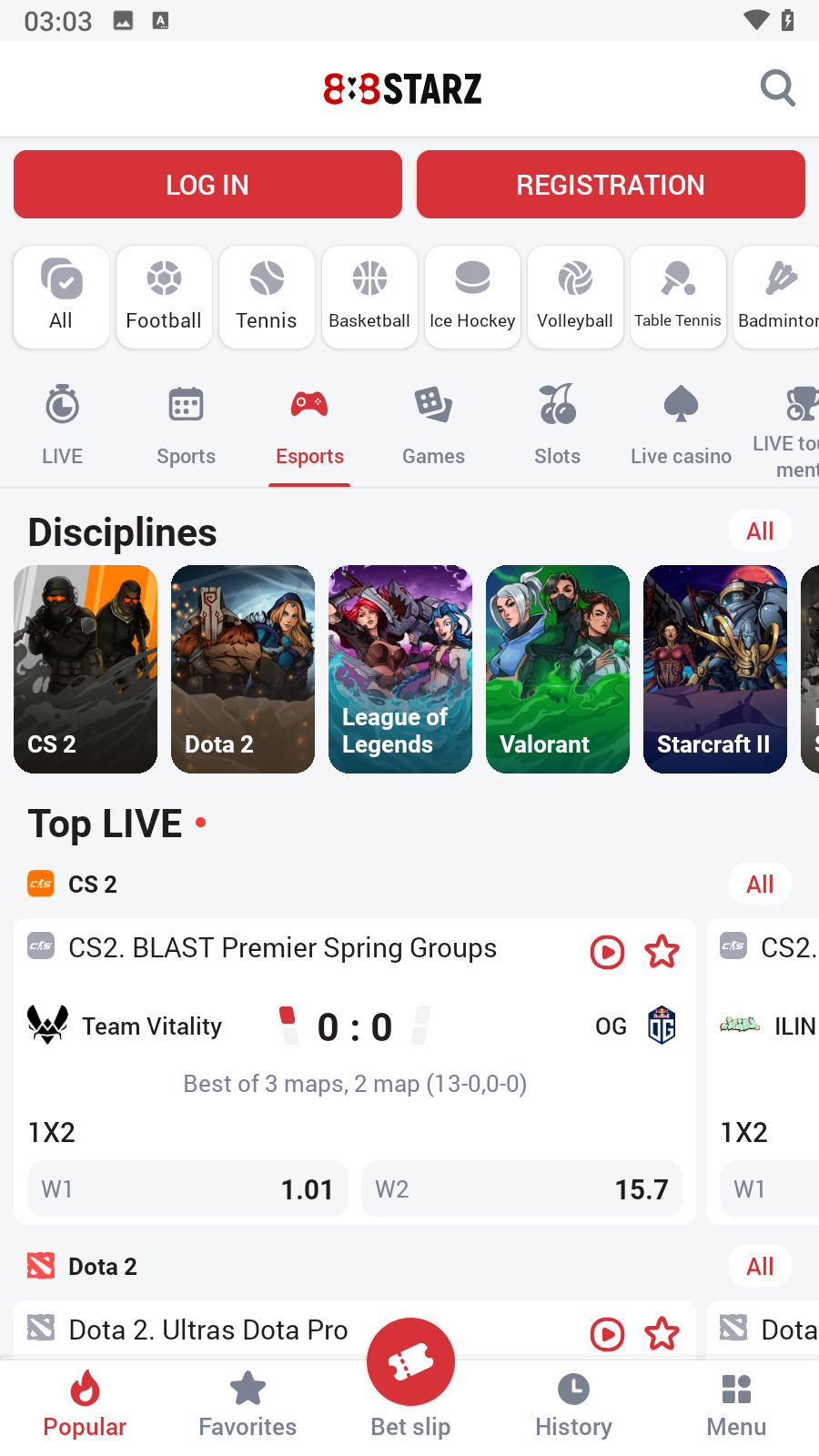 888starz Screenshot1