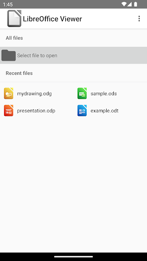 LibreOffice Viewer Screenshot1
