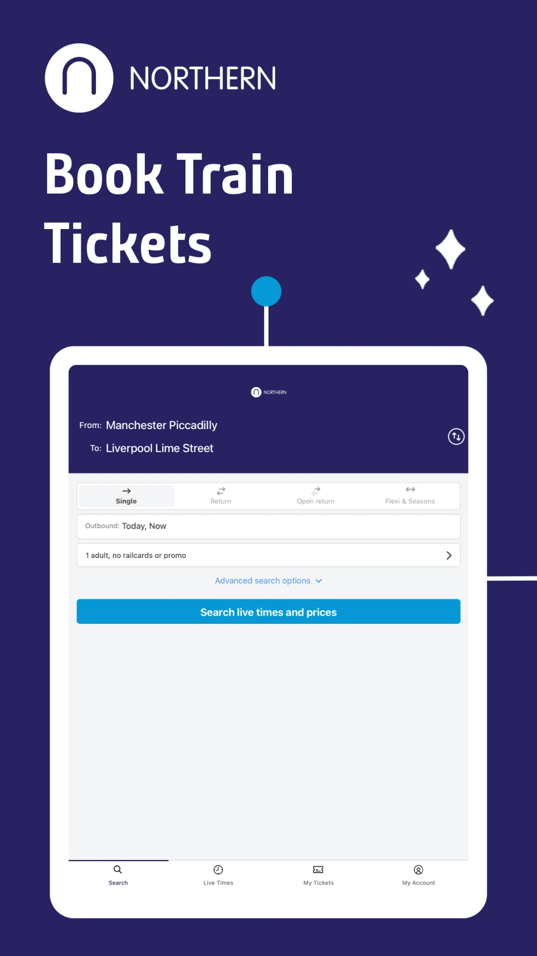 Northern train tickets & times Screenshot9