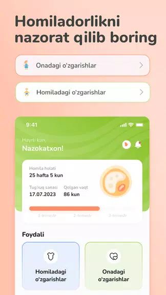 Lalu - Homiladorlik maktabi Screenshot1