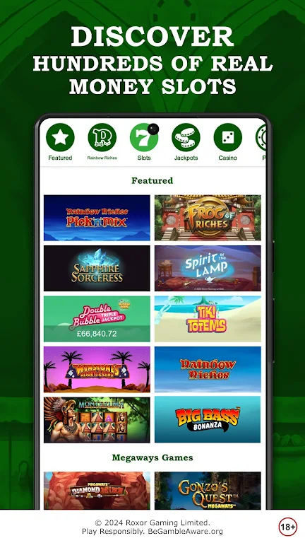 Rainbow Riches Casino Screenshot4