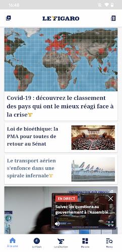 Le Figaro.fr: Actu en direct Screenshot1