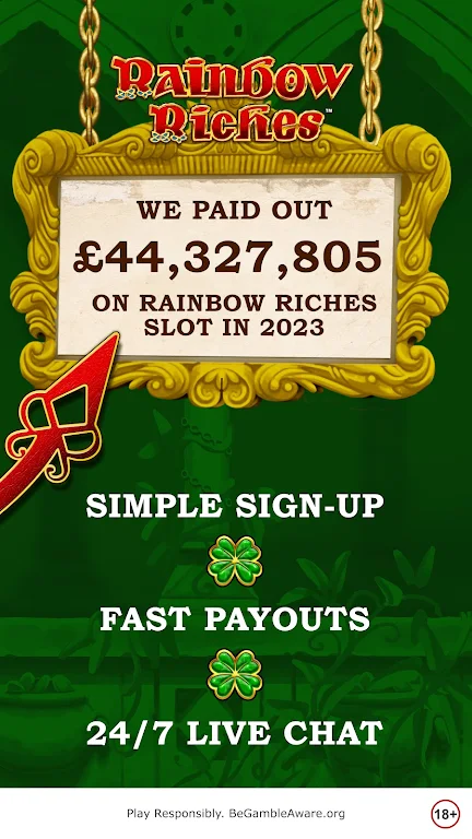 Rainbow Riches Casino Screenshot2