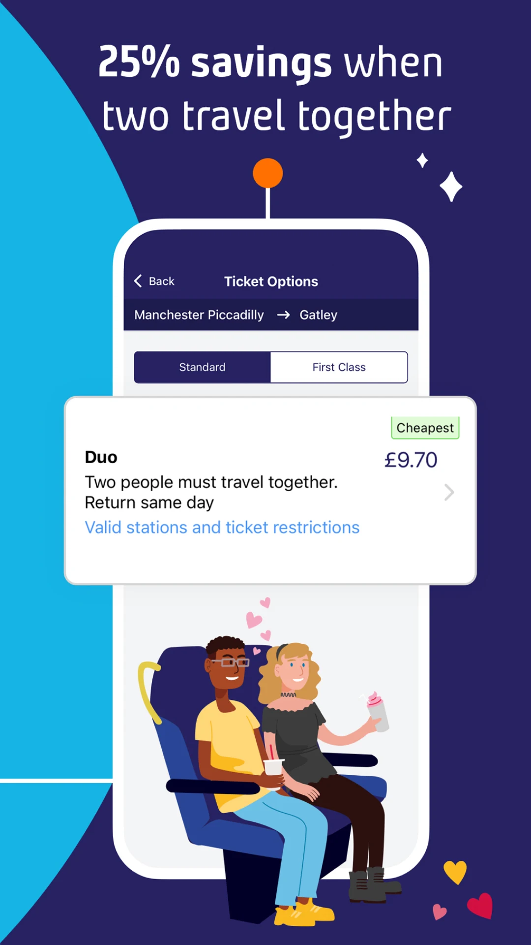 Northern train tickets & times Screenshot8