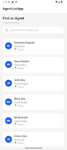 AgentListApp Screenshot5