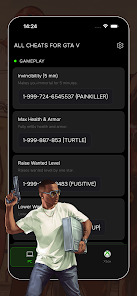 Cheat Codes for All GTA 5 Screenshot1