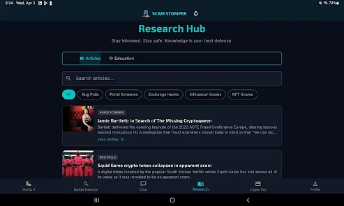 Scam Stomper Token analysis Screenshot6