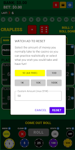 Bubble Craps: Simple Simulator Screenshot3