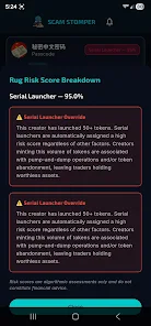 Scam Stomper Token analysis Screenshot2