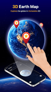 Live Earth 3D Map GPS Camera Screenshot2