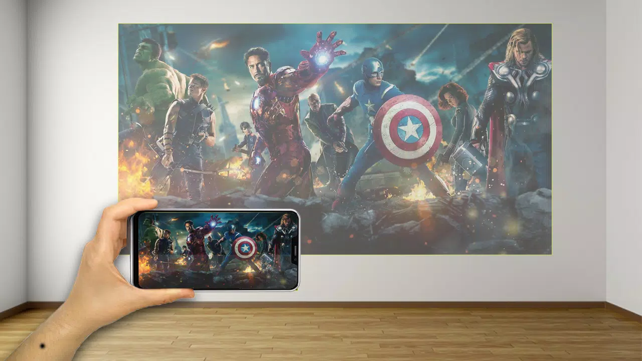 Video Projector Flashligt wall Screenshot5