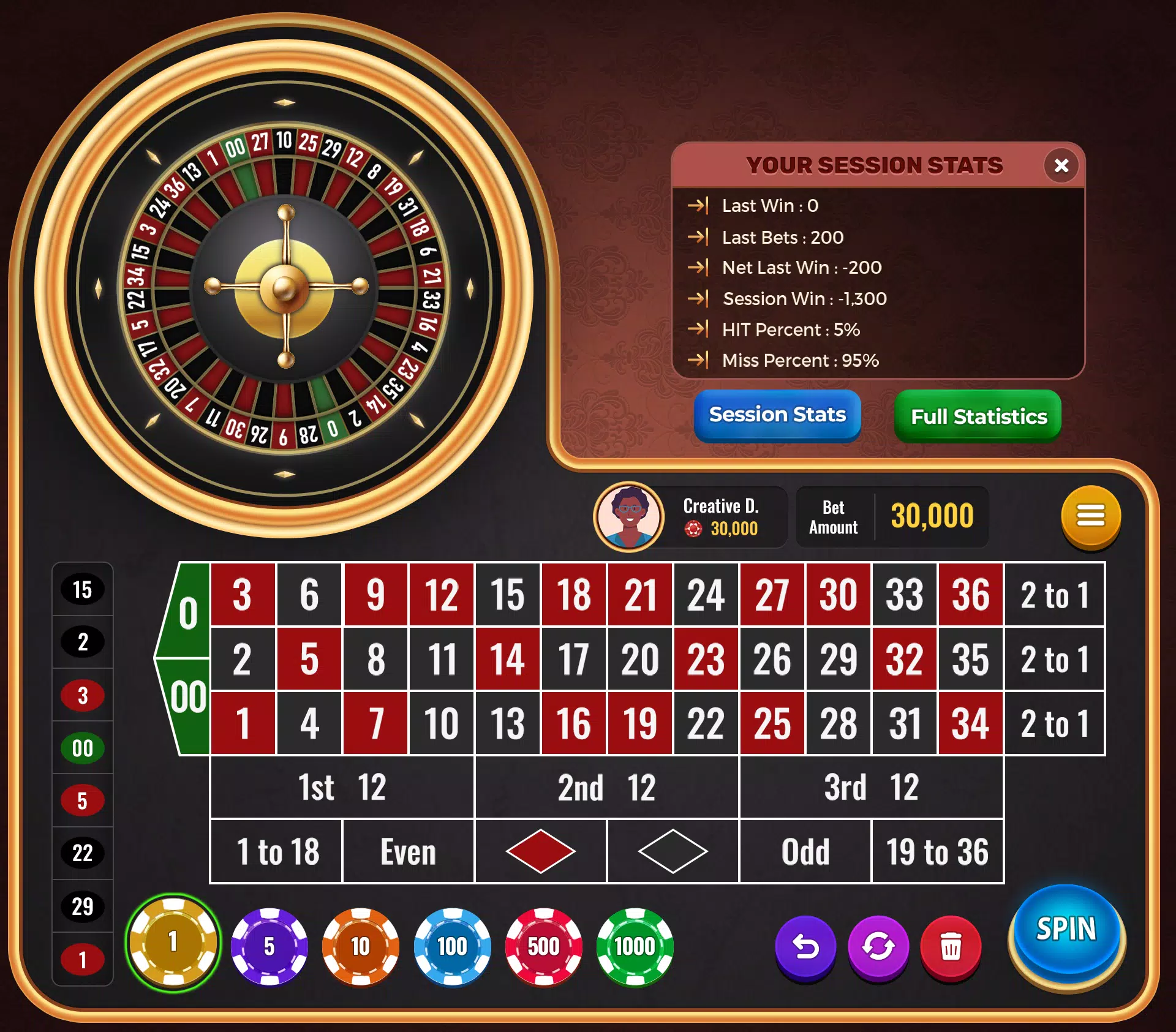 Roulette: Spin & Win Screenshot8