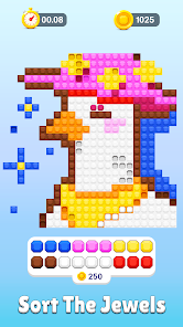 Jewels Sort - Coloring Games Screenshot1