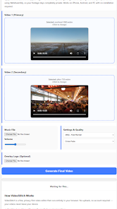VideoStitch Screenshot1
