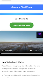 VideoStitch Screenshot4