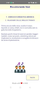 Riscaldamento Vocali Screenshot1