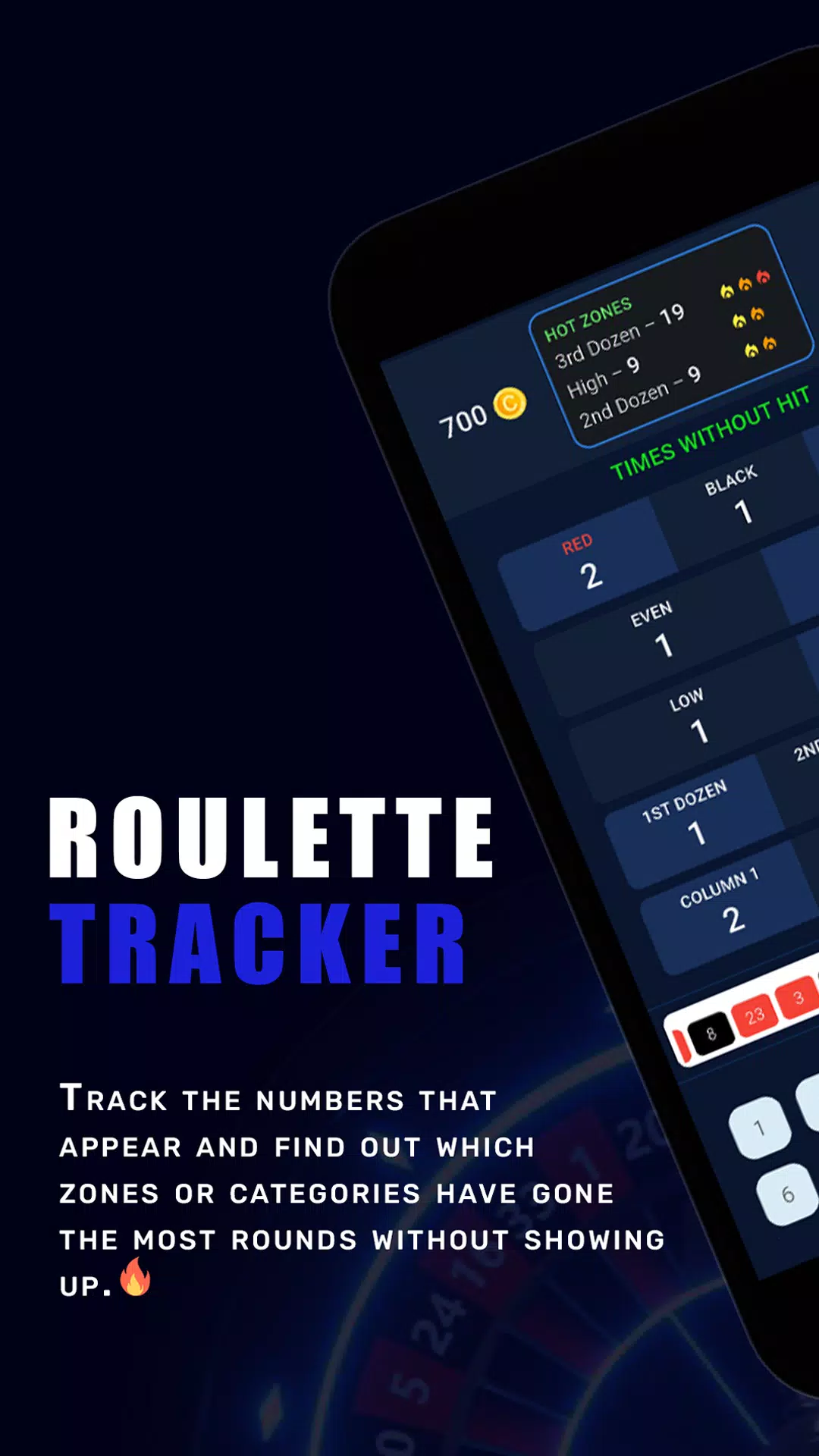 Roulette Tracker - Analysis Screenshot1